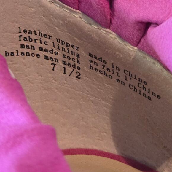 Seychelles Ruffle Block Heel High Heels Size 7.5 - Picture 6 of 8